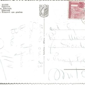 GABICCE MARE - Panorama da Edenrock - 12/08/58