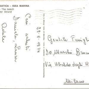IGEA MARINA - La Spiaggia - 22/06/74