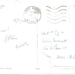 BORMIO - Veduta generale - 18/03/68