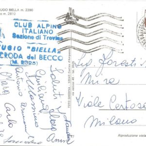 CORTINA D'AMPEZZO - Rifugio Biella - 20/08/76
