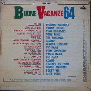 BUONE VACANZE 64 - 13/05/64