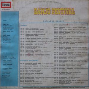 THE BANJO BARONS - Banjo Festival - 1972