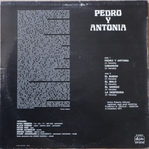 HUGO HEREDIA - Pedro y Antonia - 1974