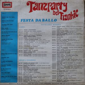 FRANK VALDOR - Tanzparty bei Frankie - 1972