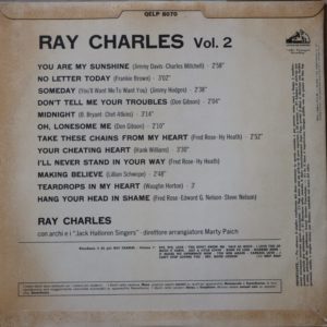 RAY CHARLES - Vol. 2 - 28/02/63