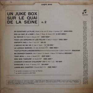 UN JUKE BOX SUR LE QUAI DE LA SEINE - n° 2 - 01/10/63
