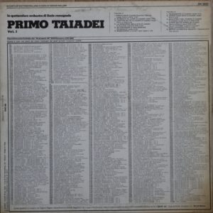 PRIMO TAIADEI - vol. 5 - 1977