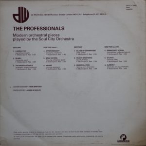 SOUL CITY ORCHESTRA - The Professionals - 1980