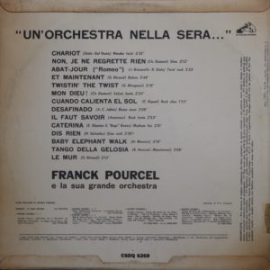 FRANCK POURCEL - Un' Orchestra nella sera - 29/04/63