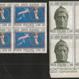 7° CENTENARIO NASCITA DI DANTE ALIGHIERI - 21/10/65