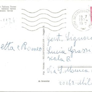 TABIANO TERME - Vedute - 19/07/74