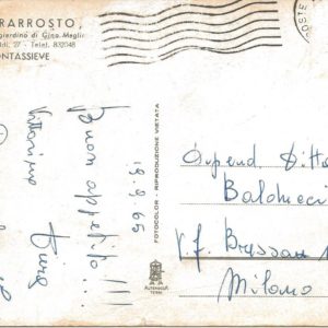 PONTASSIEVE - Il Girarrosto - 19/09/65