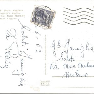 ROMA - Basilica di S. Maria Maggiore - 30/06/63