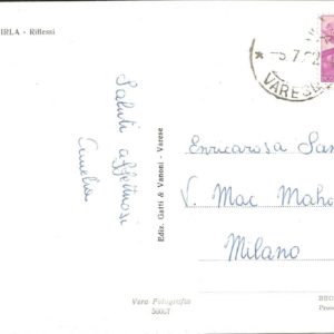 VALGANNA - Lago della Ghirla - 05/07/62