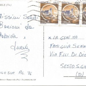 CAORLE - Vedute - 09/08/86
