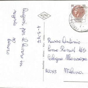 MILANO - Tranvia a cavalli del Cav. E. Maddalena - 04/05/77