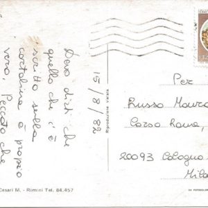 CATTOLICA - Panorama con Nudo - 15/08/82