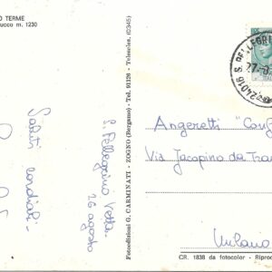 S. PELLEGRINO TERME - Vista dal Monte Zucco - 27/08/75