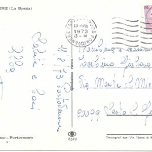 PORTOVENERE - Vedute - 13/08/73
