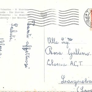 TORINO - Parco del Valentino e il Monviso - 02/08/56