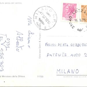 VARESE - Veduta aerea del centro - 19/06/75