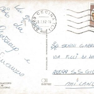 MARINA DI CECINA - Vedute - 19/07/82
