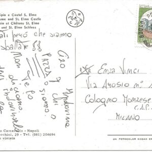 NAPOLI - Piazza Municpio e Castel S. Elmo - 26/08/85