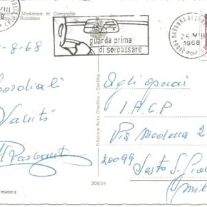 MADONNA DI CAMPIGLIO - Rifugio e Lago di Nambino - 26/08/68