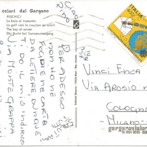 PESCHICI - La Baia al Tramonto - 07/07/85