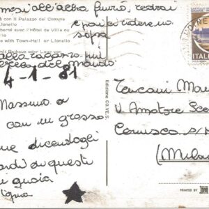 UDINE - Piazza Libertà e Palazzo del Comune - 24/01/88