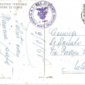CAGLIO - Rifugio Monte Palanzone - 09/08/65