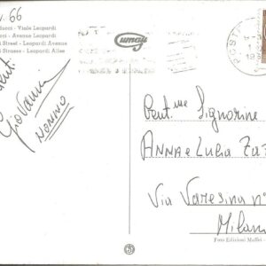 UDINE - Angolo via Carducci-viale Leopardi - 01/12/66