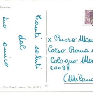 CAGLIO - Panorama - 03/08/73