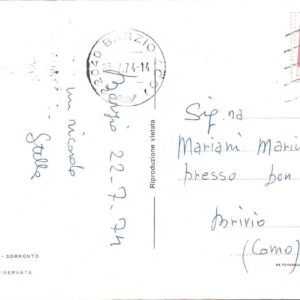 SORRENTO - Benedettine -  22/07/74