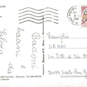 PIETRA LIGURE - Notturno - 08/03/85
