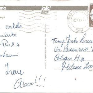 RICCIONE - Spiaggia e Alberghi - 10/08/87