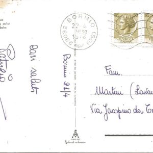 BORMIO - Partenza funivia - 22/04/76