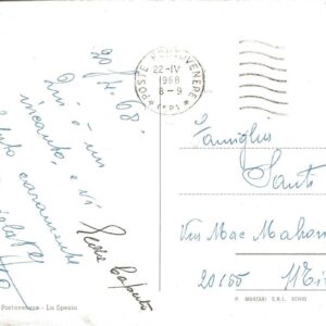 PORTOVENERE - Baia di Byron - 22/04/68