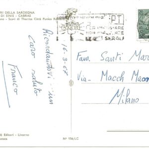 SAN GIOVANNI DI SINIS - Scavi di Tharros città Punica Romana - 16/03/67
