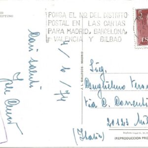 MADRID - Fuente de Neptuno - 04/06/74