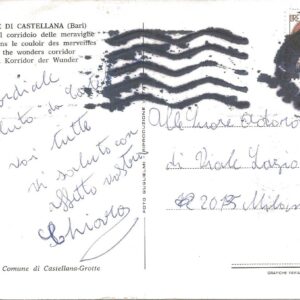 CASTELLANA GROTTE - Corridoio delle Meraviglie - 10/08/76