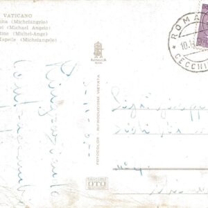 CITTA' DEL VATICANO - Cappella Sistina - 09/11/67