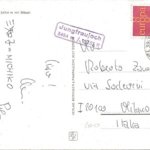 JUNGFRAUJOCH MIT MONCH - 17/08/71