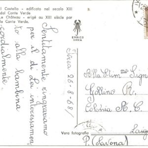 IVREA - Il Castello - 25/08/58