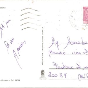 CROTONE - Colonna Hera Lacinia - 15/07/73