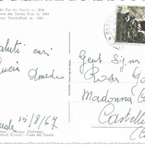 PASSO DEL TONALE - Vedute - 15/08/67