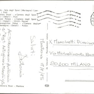 MANTOVA - Palazzo Ducale - Sala degli Sposi - 17/07/75