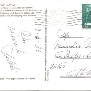 CITTA' DEL VATICANO - Basilica di S. Pietro e Colonnato del Bernini - 03/05/76