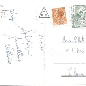 RIVAZZURRA - Alberghi, Viale e Spiaggia - 22/08/75