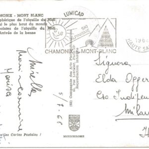 CHAMONIX - Téléphérique de 'aiguille du Midi le plus haut du monde - 05/07/68